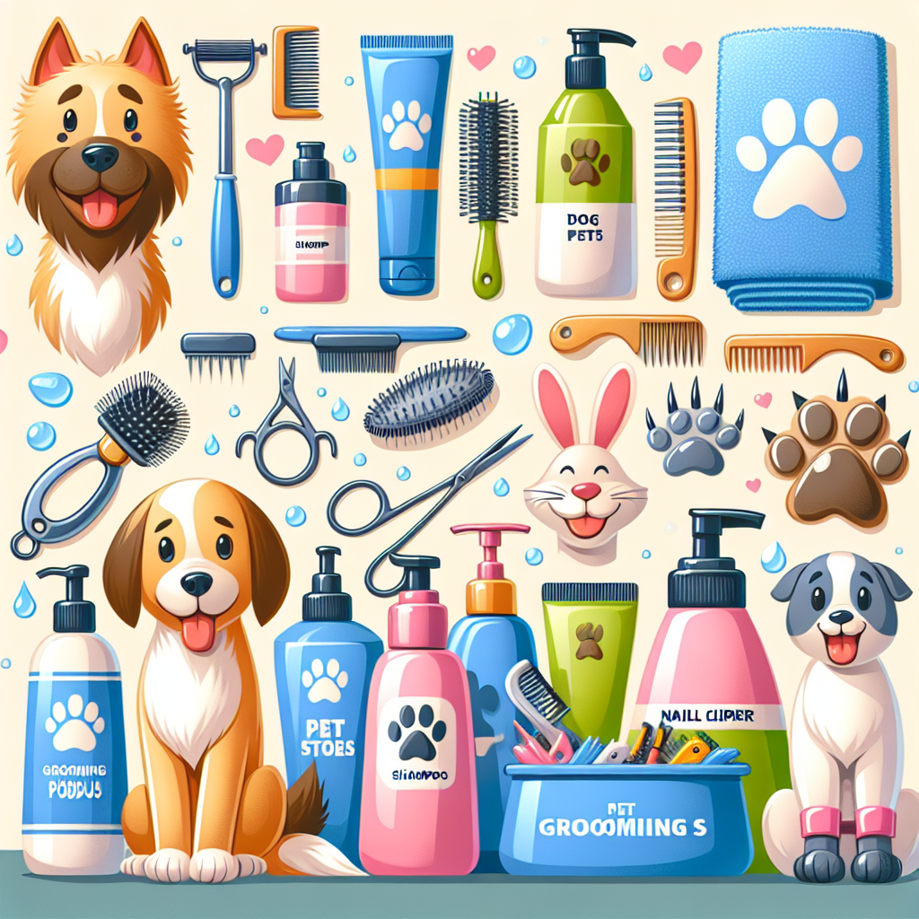 Pet Grooming Products: Keeping Your Pets Clean and Happy with Ashario Pets