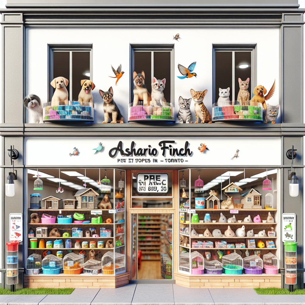 Ashario Finch: The Best Pet Store
  Experience in Toronto