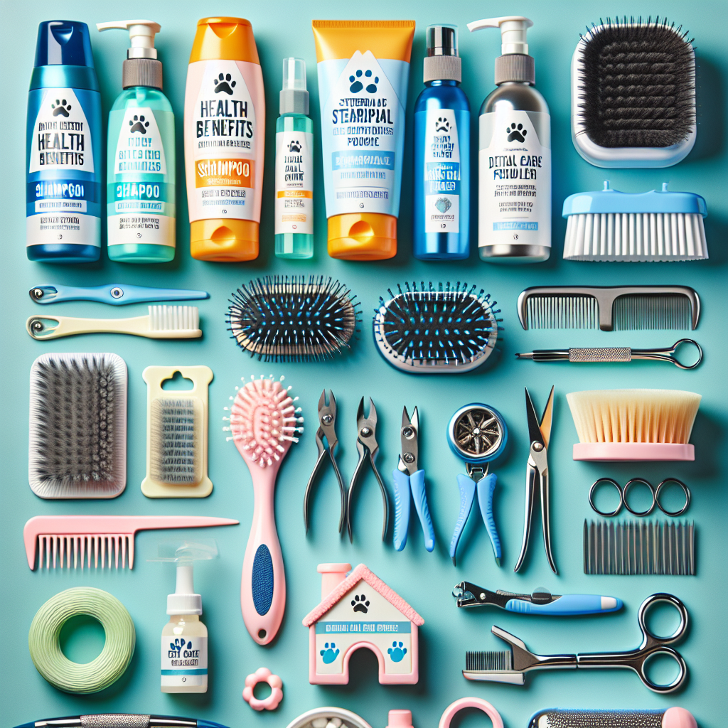 Essential Pet Grooming Products for a Healthy and Happy Pet at Ashario Pets