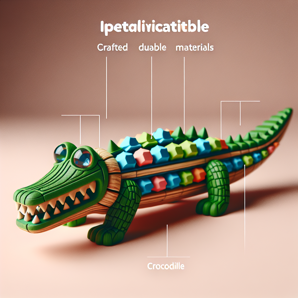 Crocodile Toy: A Fun and Durable Choice for Your Pet