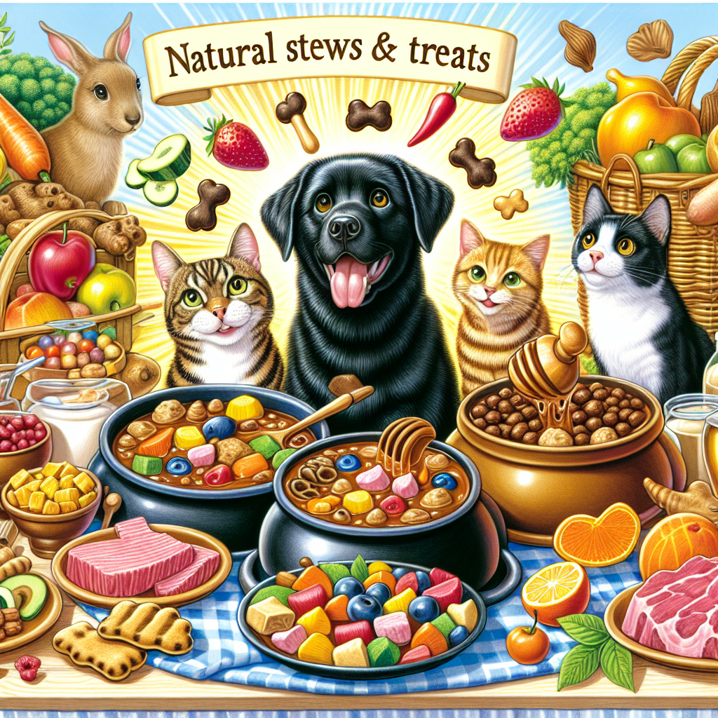 Nourish Your Furry Friends: Unleashing the Benefits of Natural Stews and Treats for Optimal Pet Wellness
