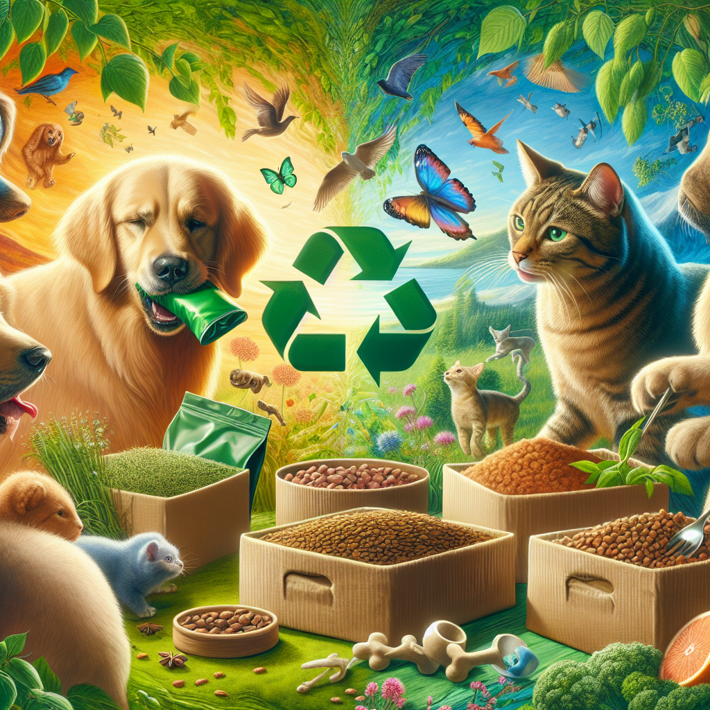 Natural and Sustainable Pet Food Options:
  A Greener Choice for Your Pet