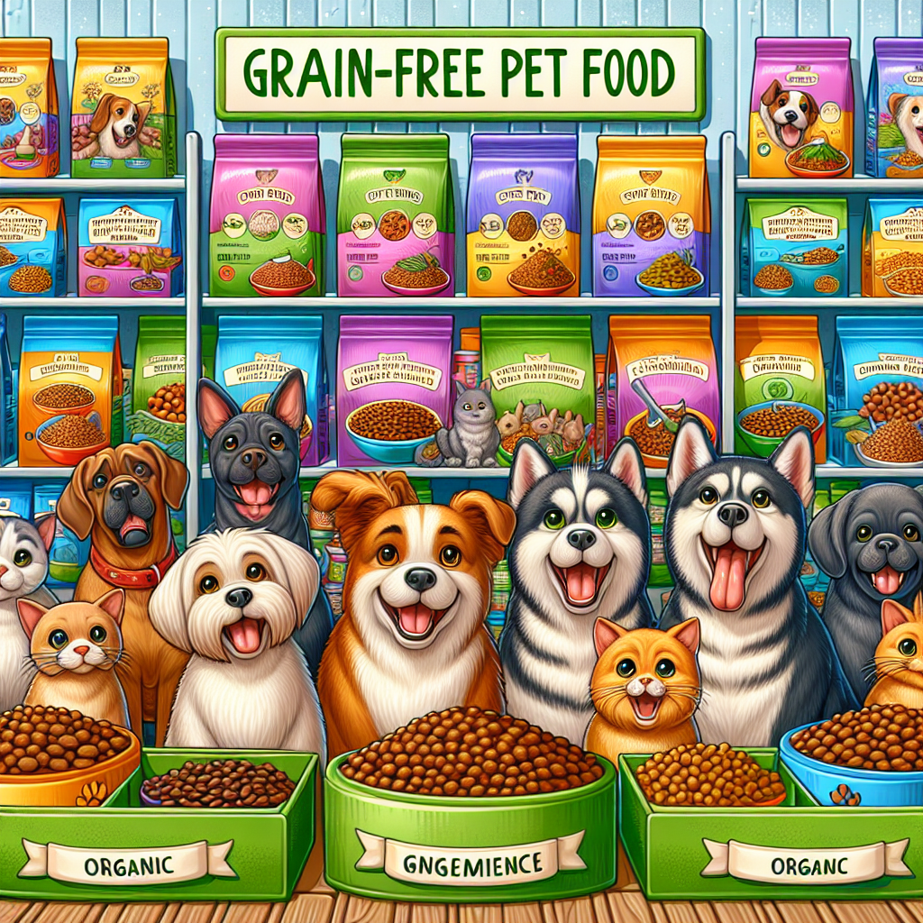 Top Grain-Free Pet Foods at Ashario Pets:
  A Healthier Choice