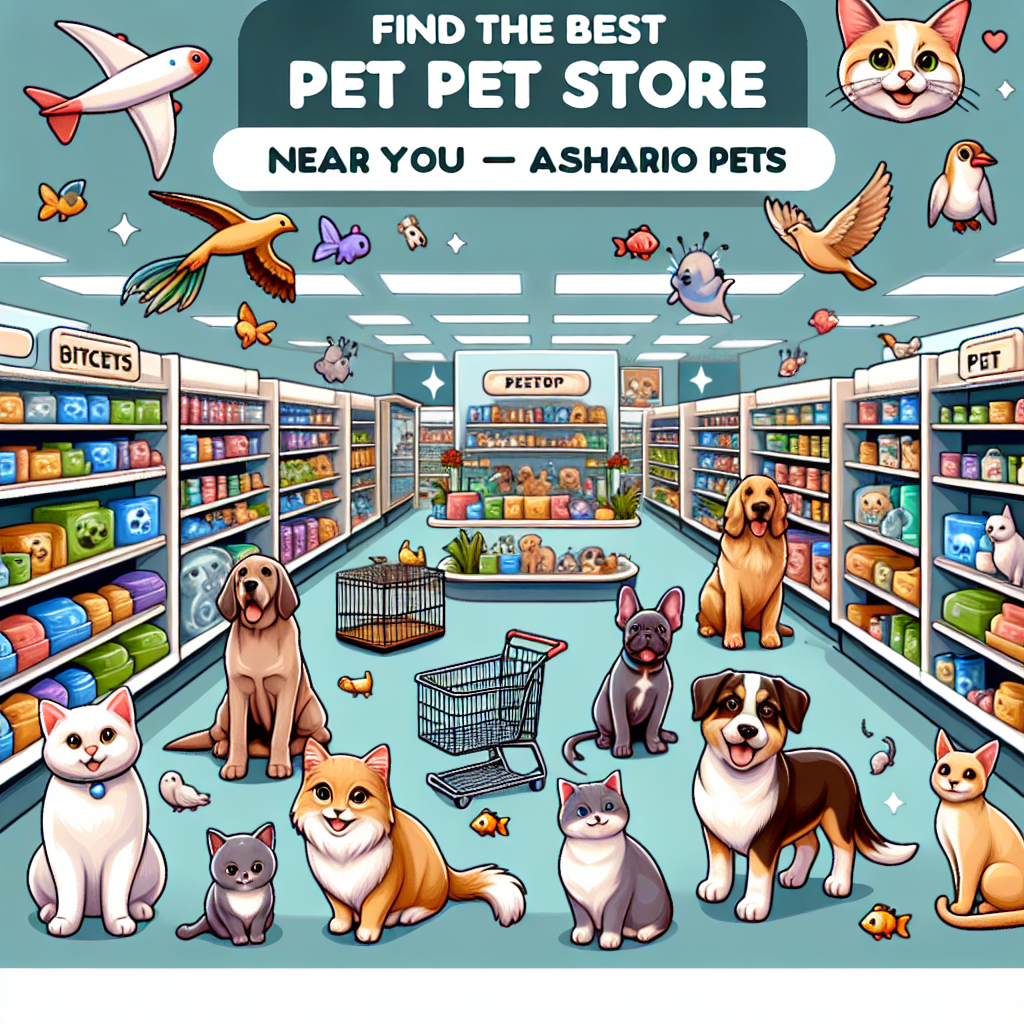 Find the Best Pet Store Near You – Ashario Pets