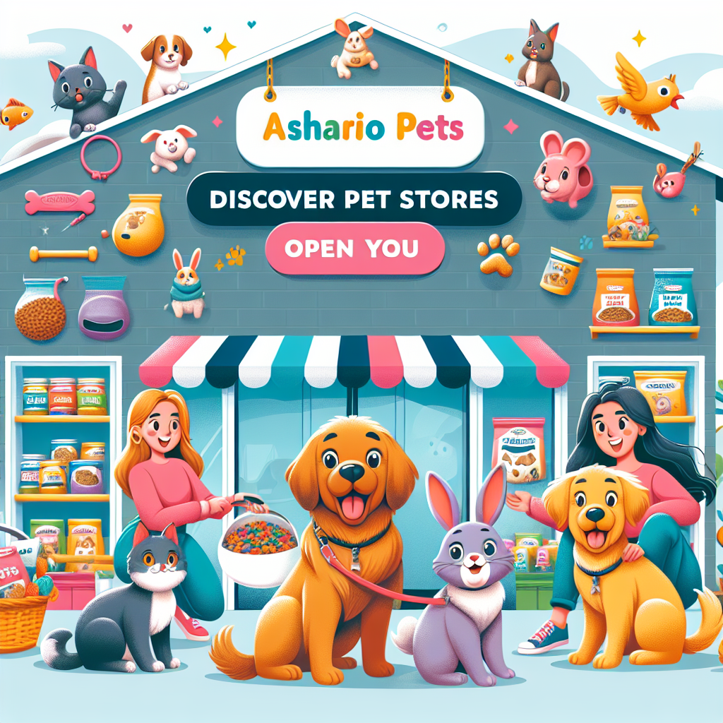 Discover Pet Stores Open Near You at Ashario Pets