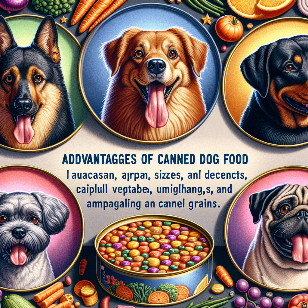 The Benefits of Canned Foods for Dogs: Why It’s a Great Choice for Your Pet