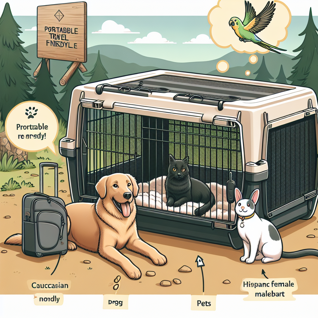 Portable Pet Crates for Comfortable
  Travel