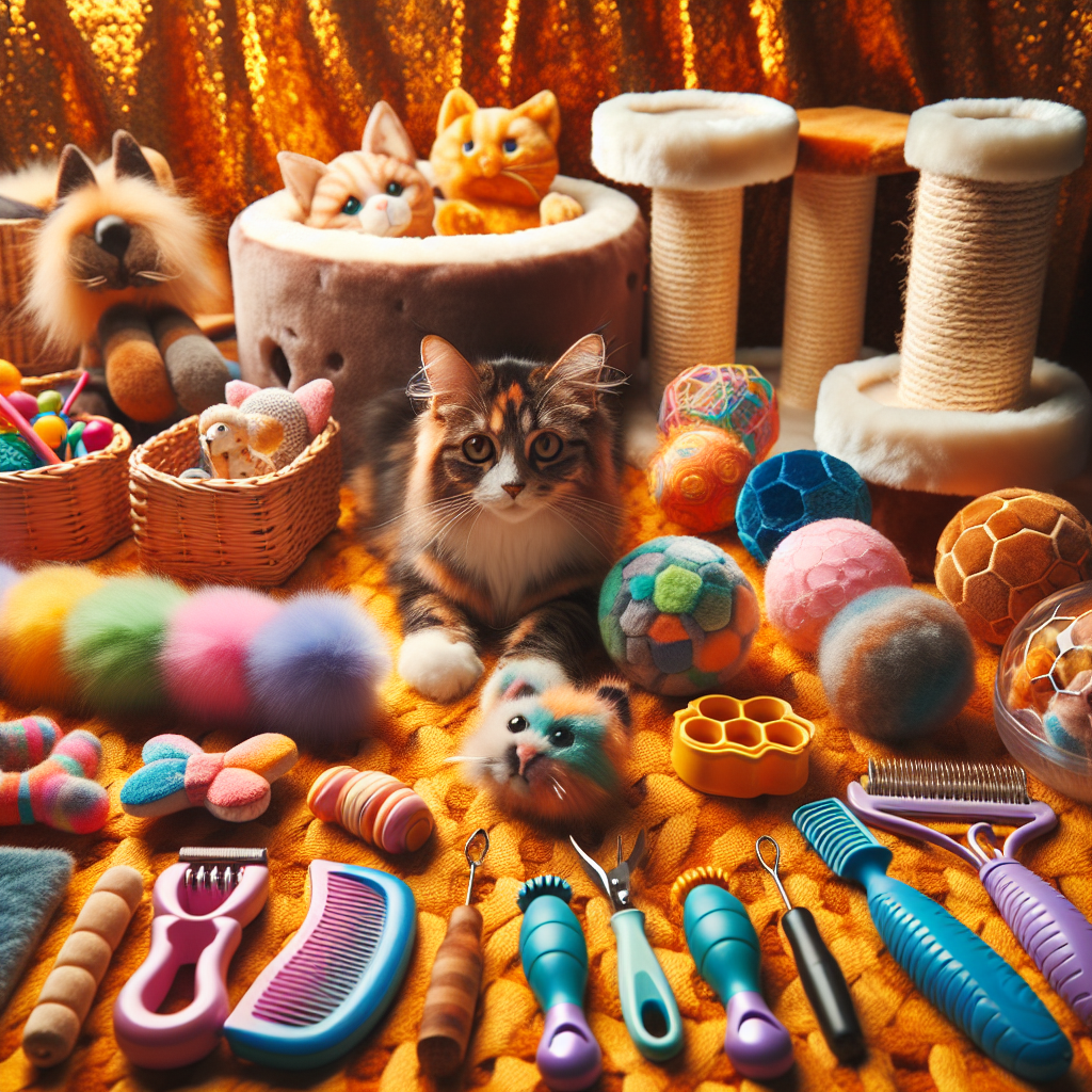 Top Accessories for Cats: Keep Your Feline Friend Happy