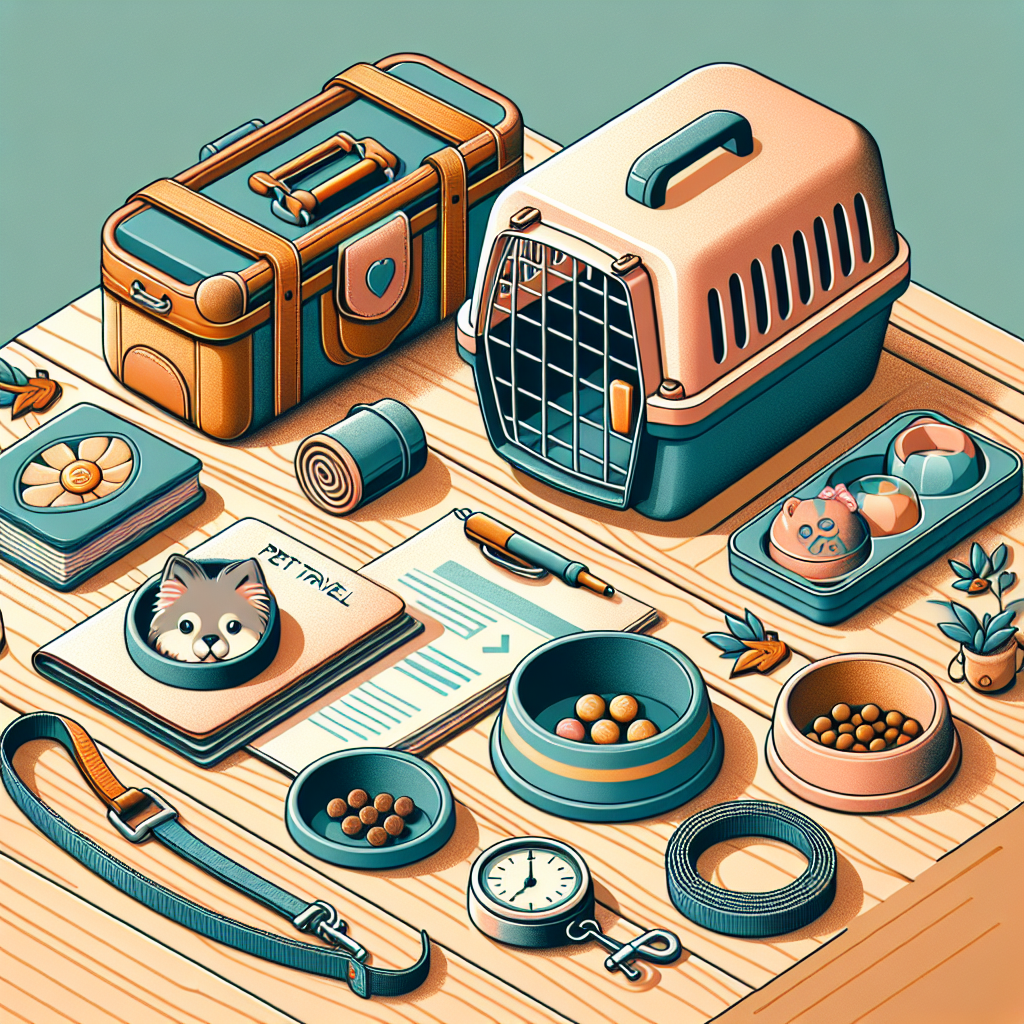 How to Keep Your Pet Calm During Travel:
  Essential Travel Products