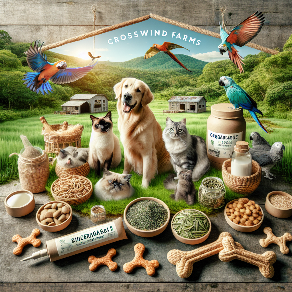 Crosswind Farms: A Commitment to Natural and Sustainable Pet Care