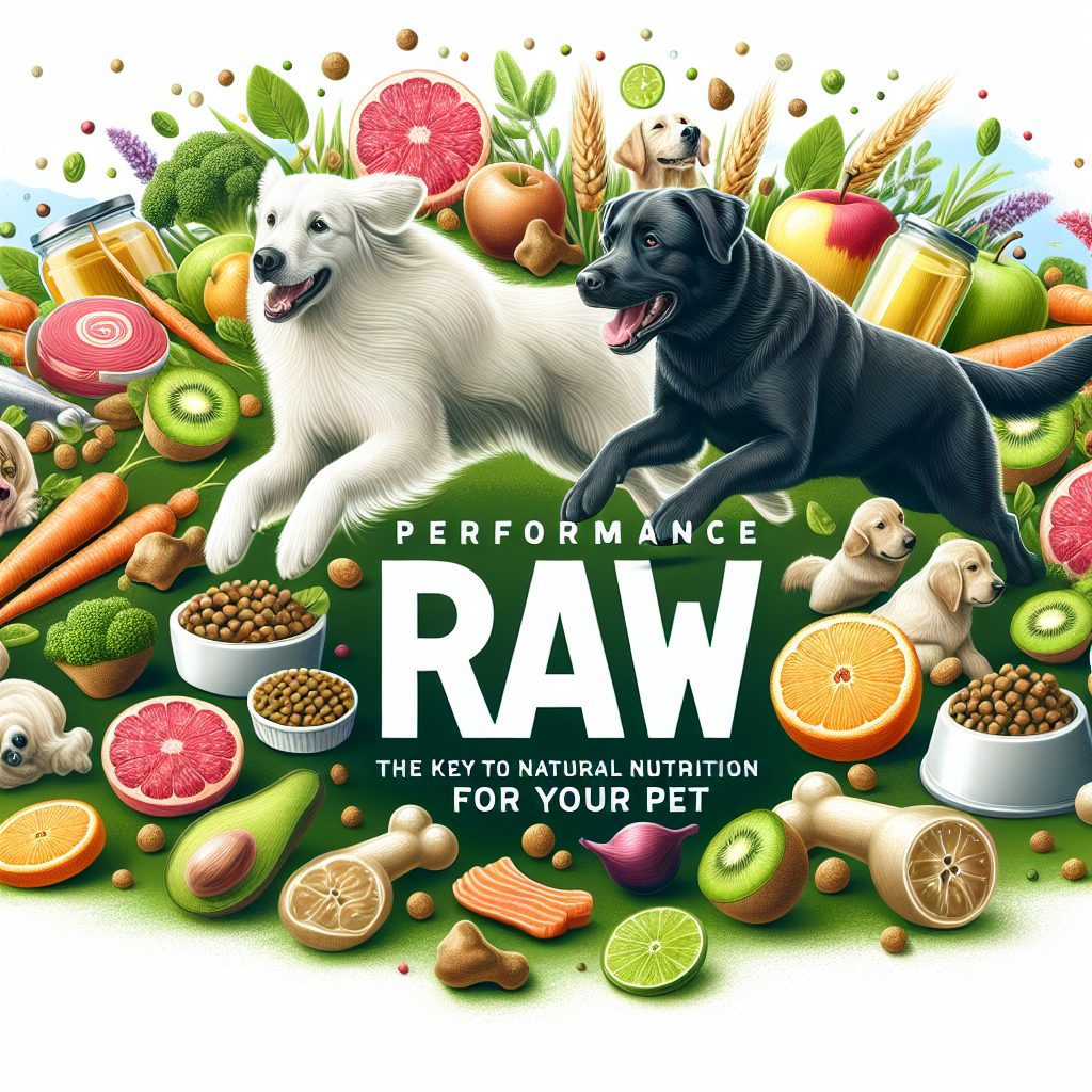 Performance Raw: The Key to Natural Nutrition for Your Pet