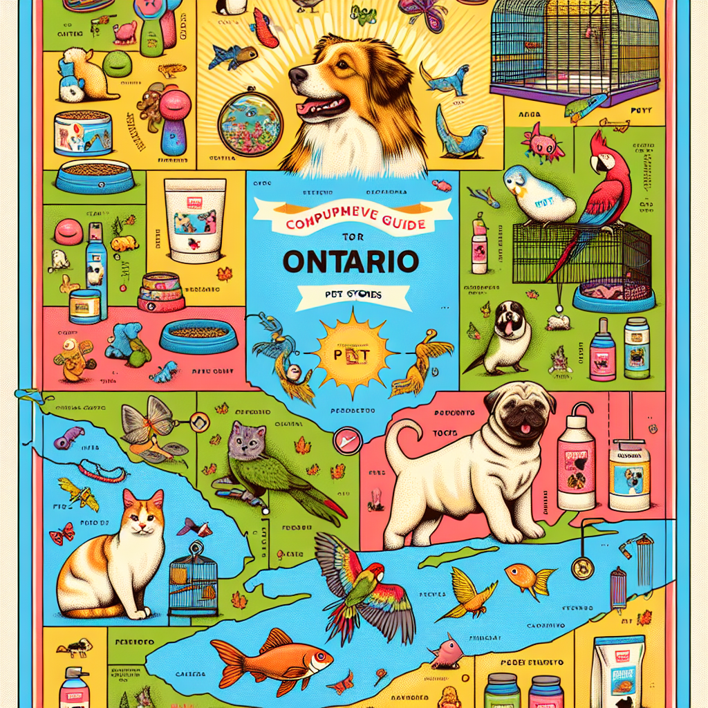 Pet Stores in Ontario: A Comprehensive
  Guide to Pet Products