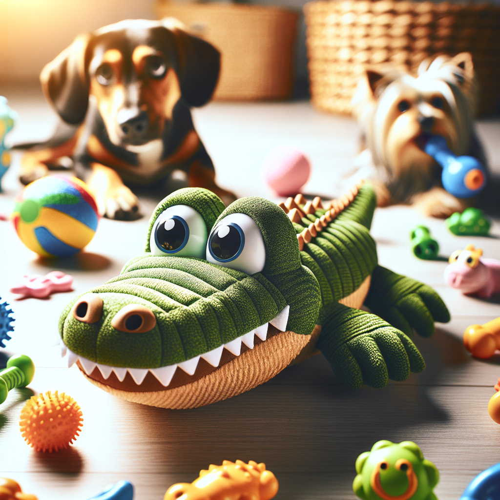 Crocodile Toy – A Fun and Engaging Companion for Your Pet