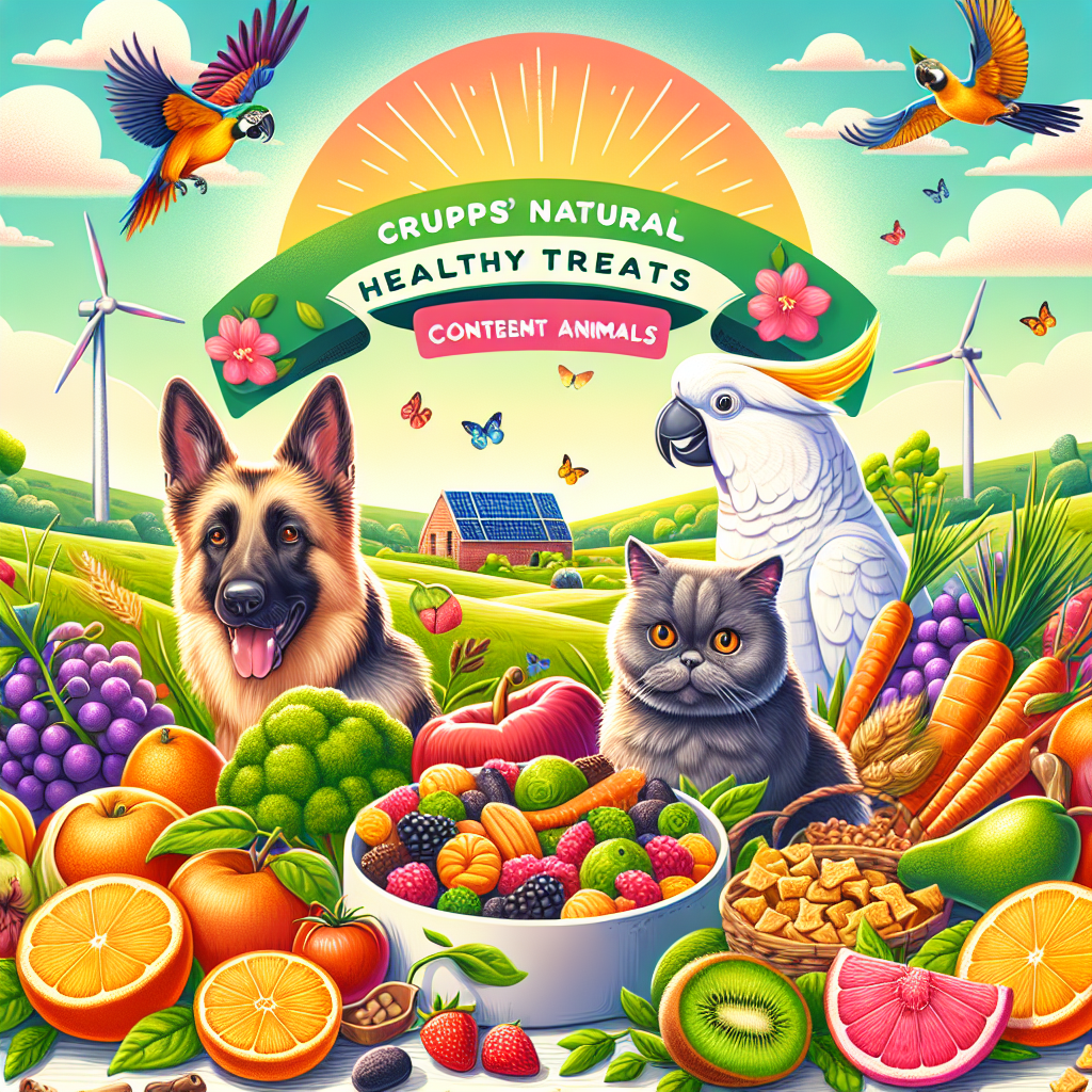 Crumps’ Natural – Healthy Treats for Happy Pets