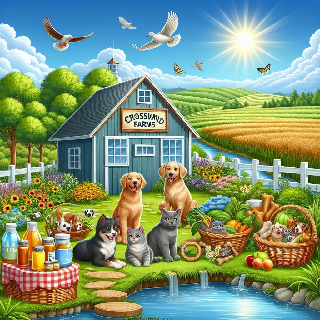 Crosswind Farms: Natural Pet Products
  for Health-Conscious Owners
