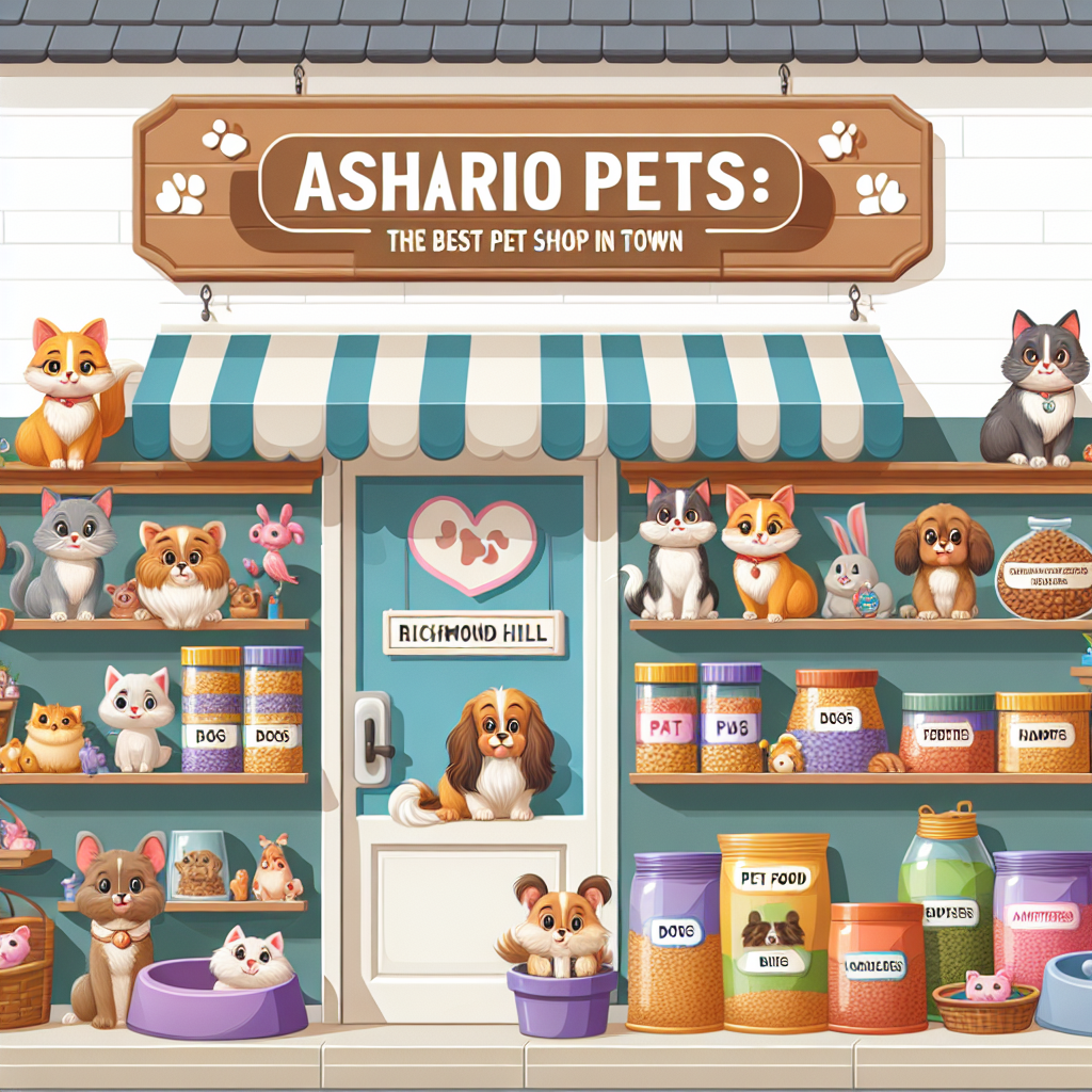 Find the Best Pet Shop in Richmond Hill at Ashario Pets