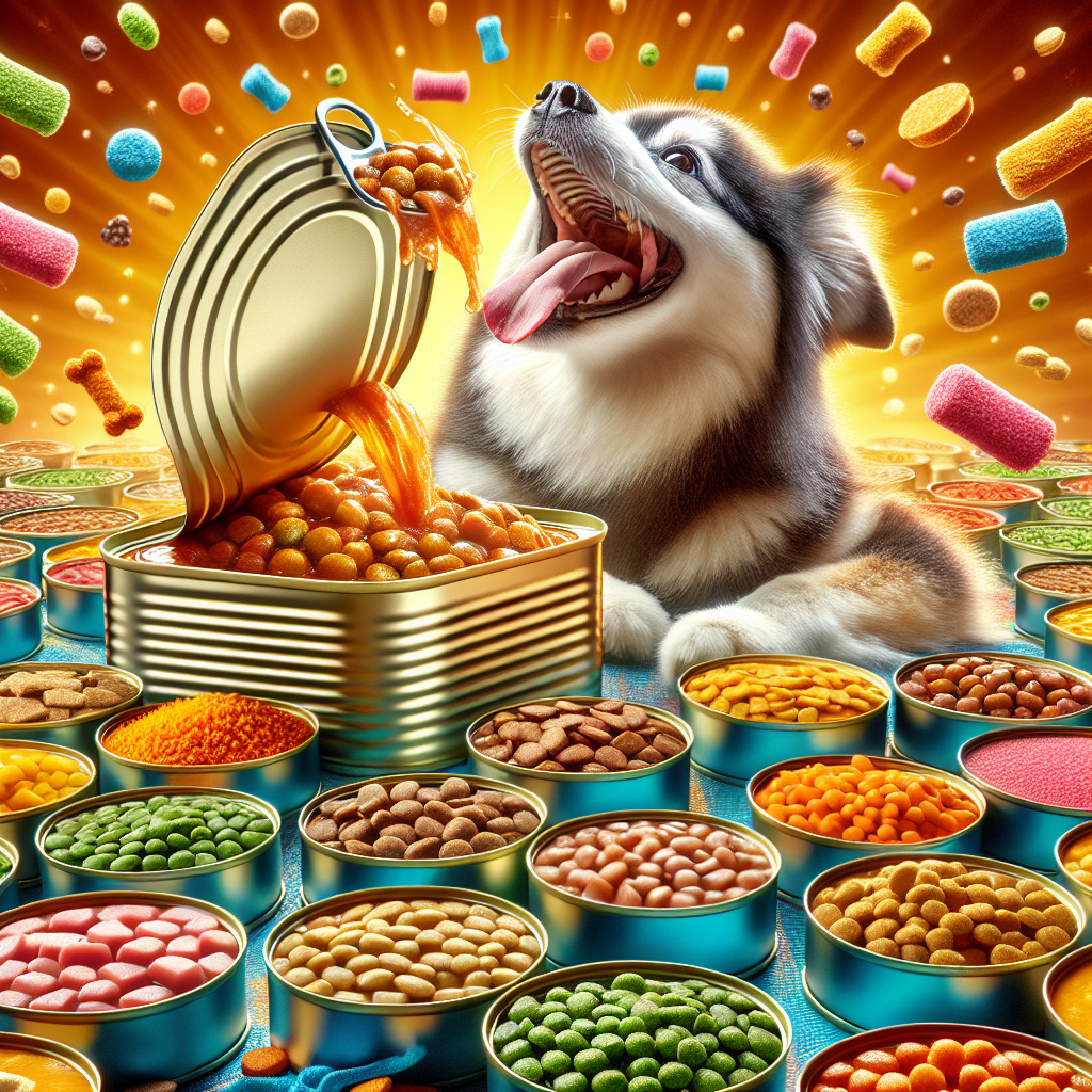 Canned Foods for Dogs: A Convenient and Nutritious Meal Option