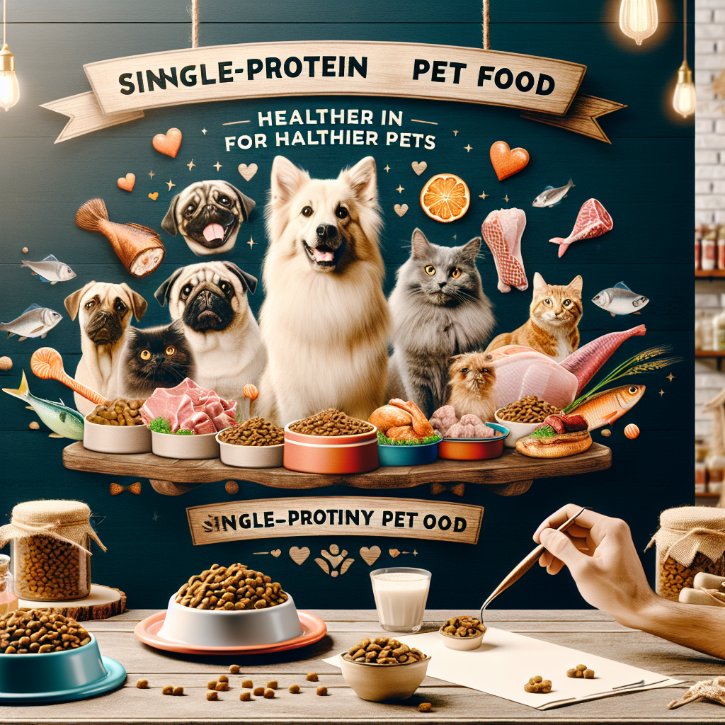 Single-Protein Pet Food for Healthier Pets at Ashario Pets