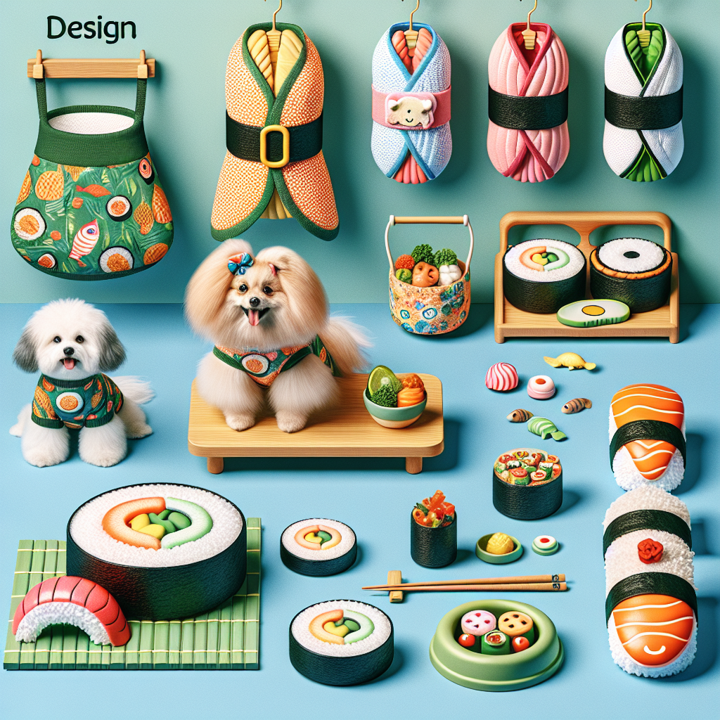 Sushi Dog: A Whimsical Trend in Pet Accessories