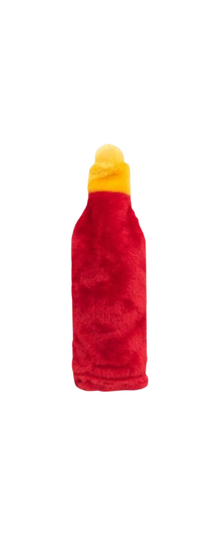 Spicy ZippyPaws Hot Sauce Crusherz Chowlula Dog Toy, perfect for keeping your dog amused and stimulated during playtime.