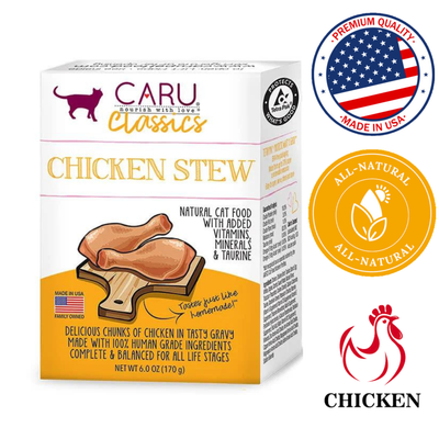 Caru - Classics Stew for Cats Chicken Stew - 6 Oz