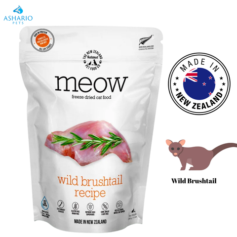 NZPF Meow - Wild Brushtail Freeze Dried Cat Treats