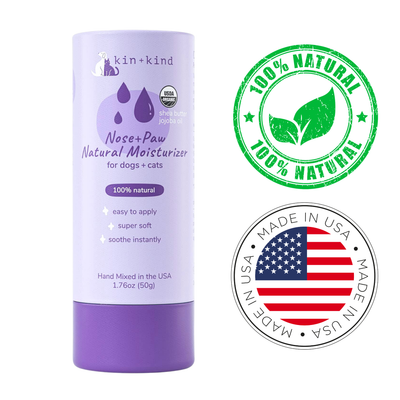 Kin+Kind - Nose and Paw Moisturizer Stick for Cats and Dogs - 1.76 Oz