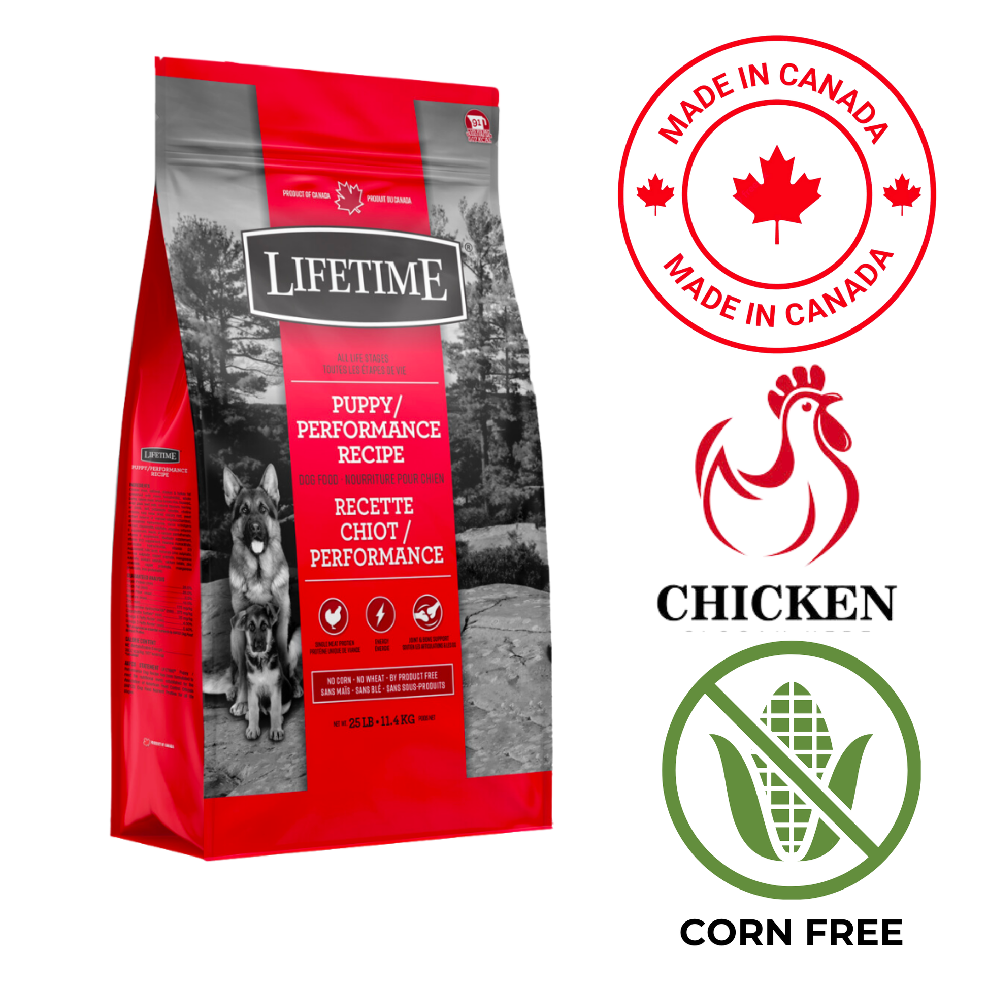 Lifetime - All Life Puppy Performance Dog Food - 2.27 Kg