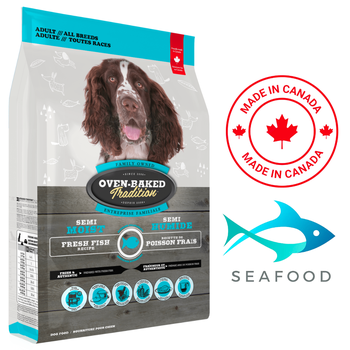 Oven-Baked Tradition - Adult Semi Moist Fish Dry Dog Food - 5 lb, 20 lb
