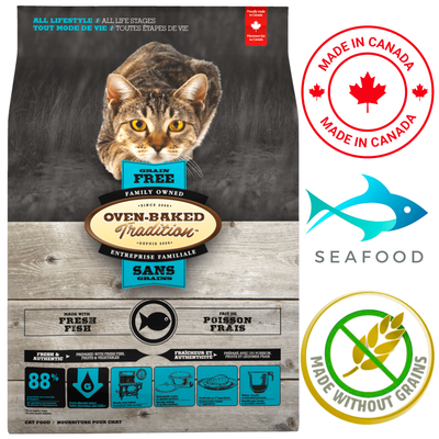 Oven-Baked Tradition - Adult Fish Cat Food - 10 lb
