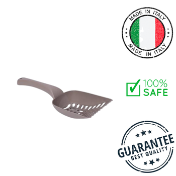 Bergamo Litter Scoop Elektra Moccacino - Efficient cat litter scoop for easy waste removal and maintenance