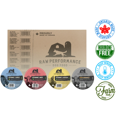 Raw Performance - Beef Wolf Pack Raw Dog Food - 48 lb