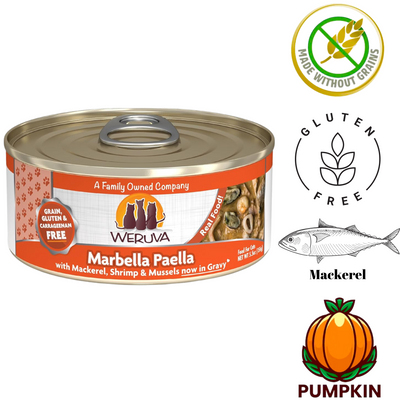 Weruva - Marbella Paella Canned Cat Food - 5.5 Oz