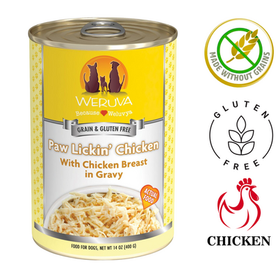 Weruva - Paw Lickin' Chicken Canned Dog Food - 14 Oz