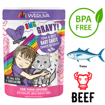 Weruva - BFF Baby Cakes Wet Cat Food - 3 Oz