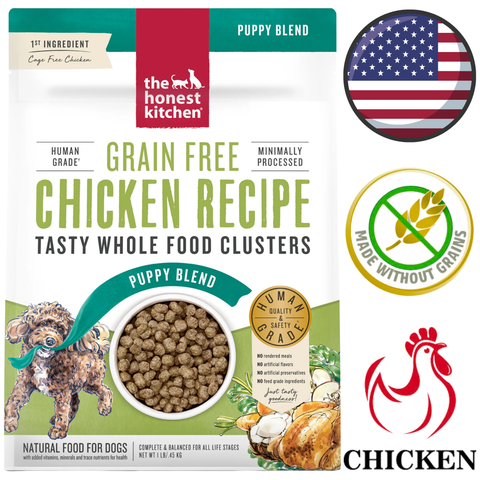 The Honest Kitchen - Grain Free Whole Food Clusters Chicken Puppy Dog Food — main