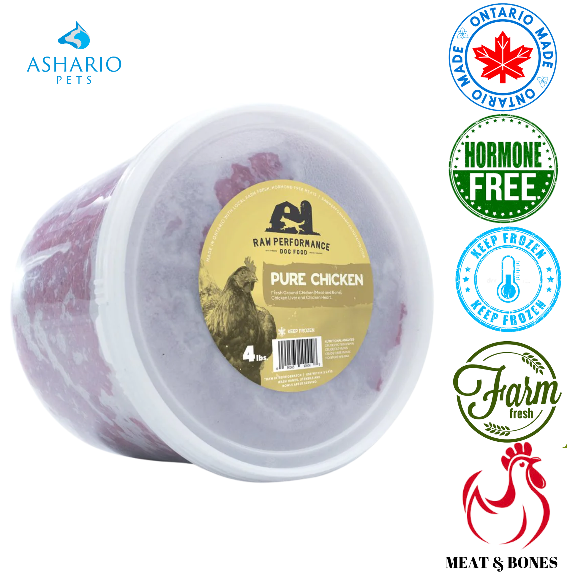 Raw Performance - Pure Chicken Raw Dog Food — view 3