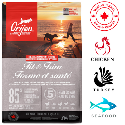 Orijen - Fit & Trim Dry Dog Food - 25 lb