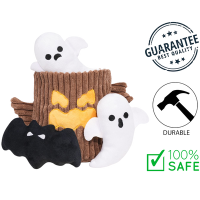 HugSmart - Howloween Night - Haunted Tree Dog Toy