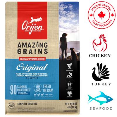 Orijen - Amazing Grains Original Dry Dog Food