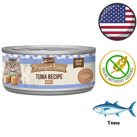 Merrick - Purrfect Bistro Grain Free Tuna Pate Canned Cat Food — main