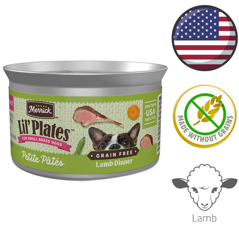 Merrick - Lil’ Plates Petite Pate Lamb Dinner Canned Dog Food — main