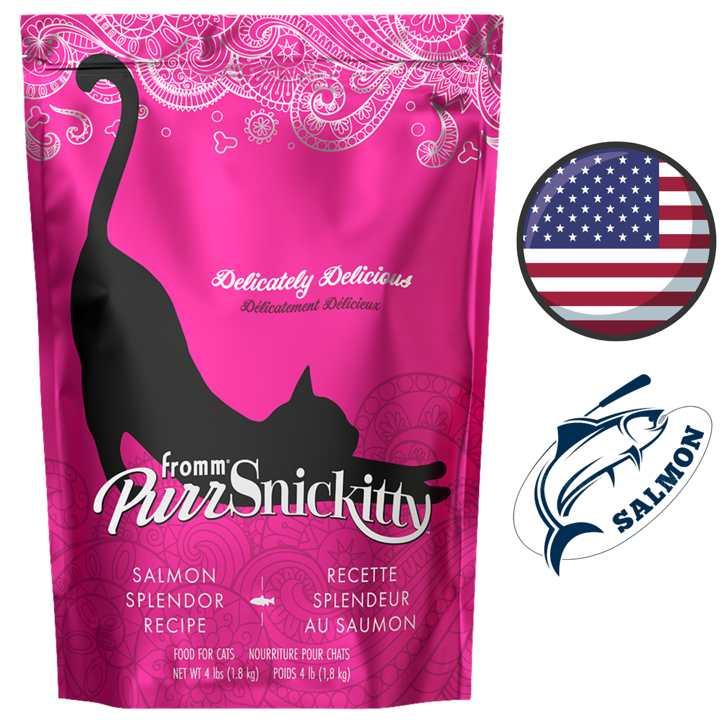 Fromm - PurrSnickitty Salmon Splendor Cat Treats - 170 Grams