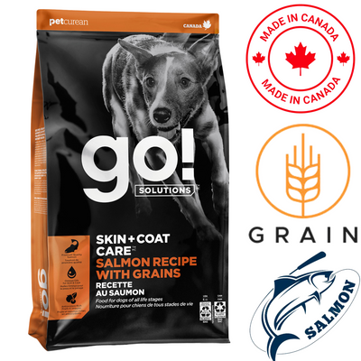Go! Solutions - Skin + Coat Care Salmon With Grains Dry Dog Food