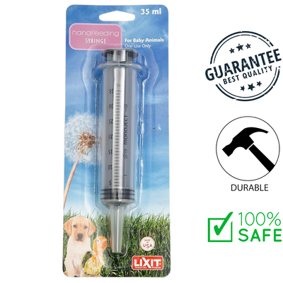 Lixit - Hand Feeding Syringe - 35 mL