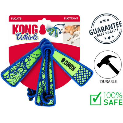 KONG - Whirlz Rope Dog Toy - Medium