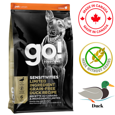 Go! Solutions - Sensitivities Limited Ingredient Grain Free Duck Dry Dog Food