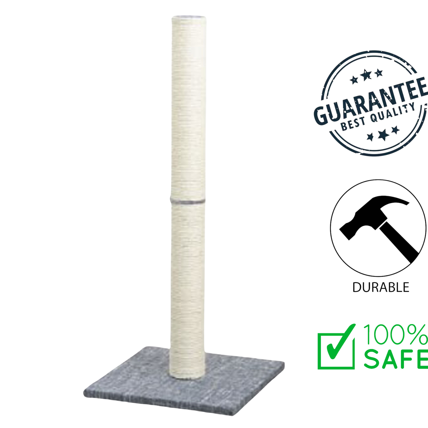 Bud'Z - Scratching Post With Sisal Medium