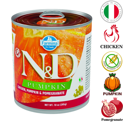 Farmina - Pumpkin Chicken & Pomegranate Canned Dog Food - 10.5 Oz