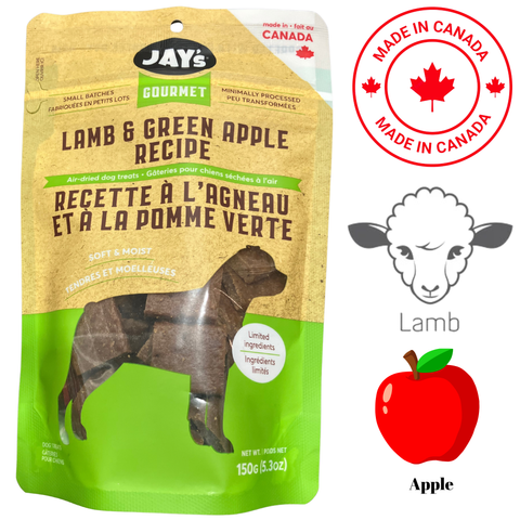 Jay's - Gourmet Lamb & Apple Air Dried Dog Treats — main